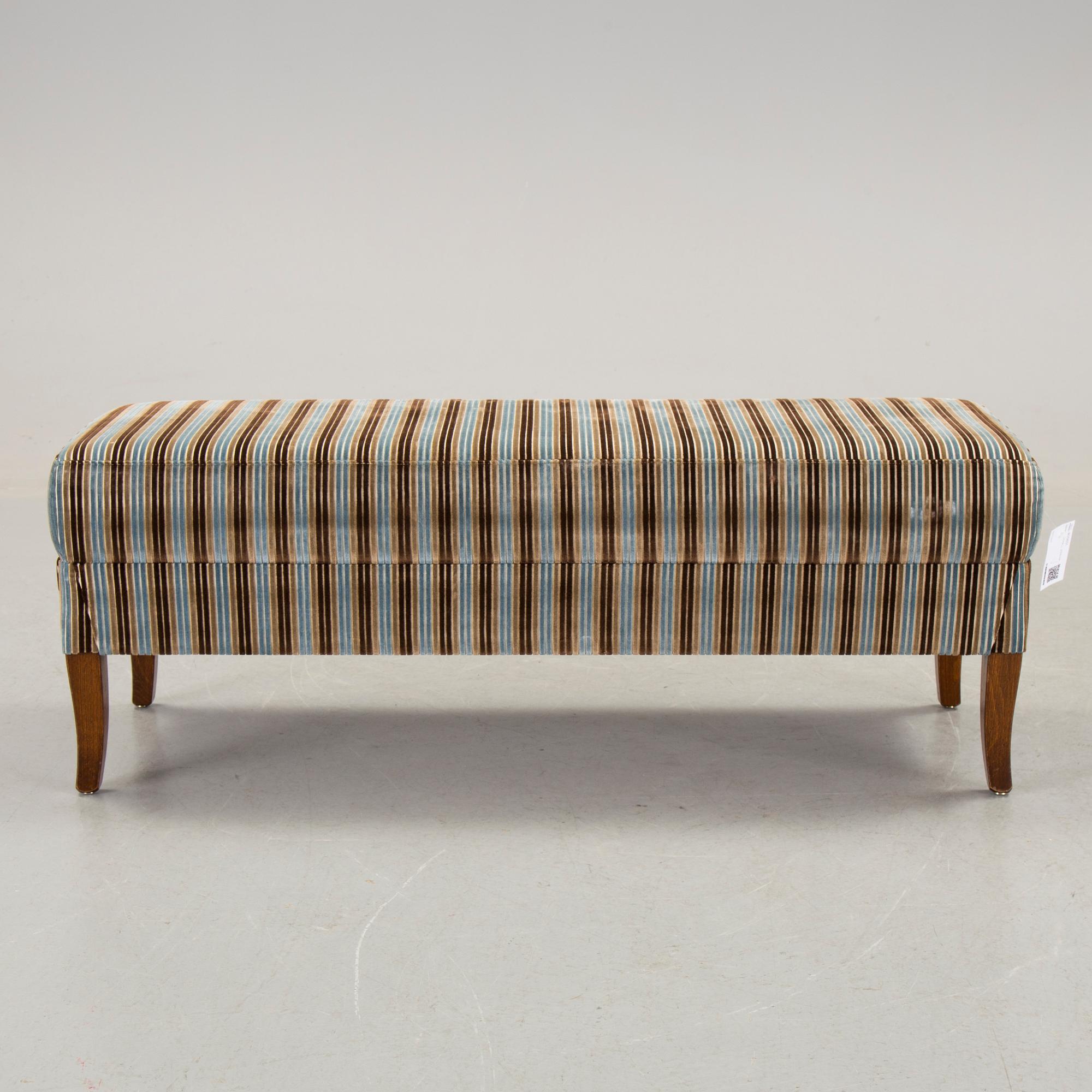 A 21st century footstool. Selva Style International Furniture, Italy.