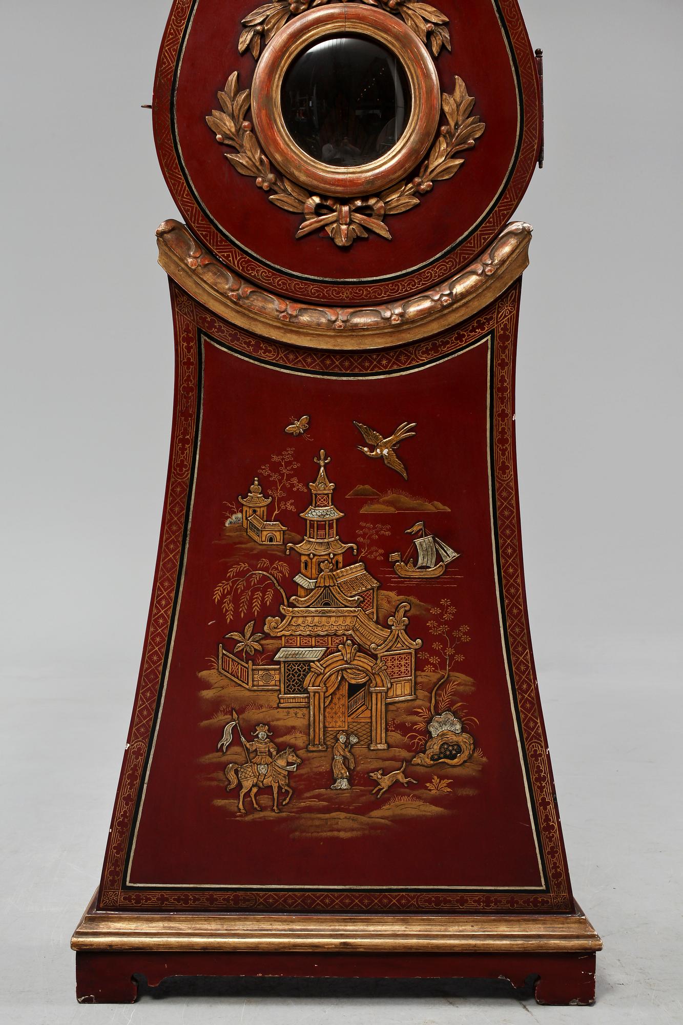 GOLVUR, urtavlan märkt A F B, Norrköping, rokoko, 1700-talets andra hälft.