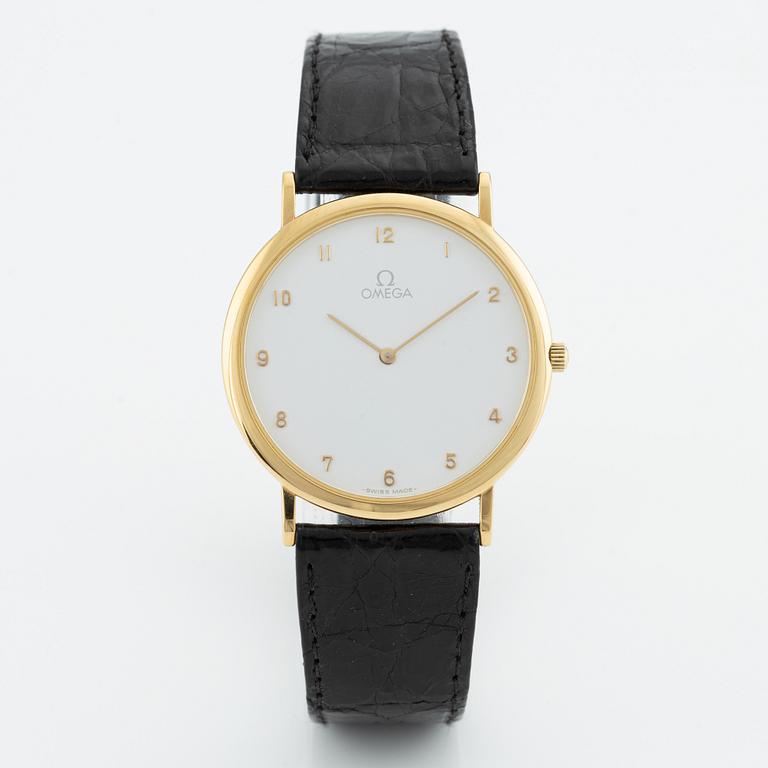 Omega, De Ville, Ile de France, armbandsur, 32,5 mm.