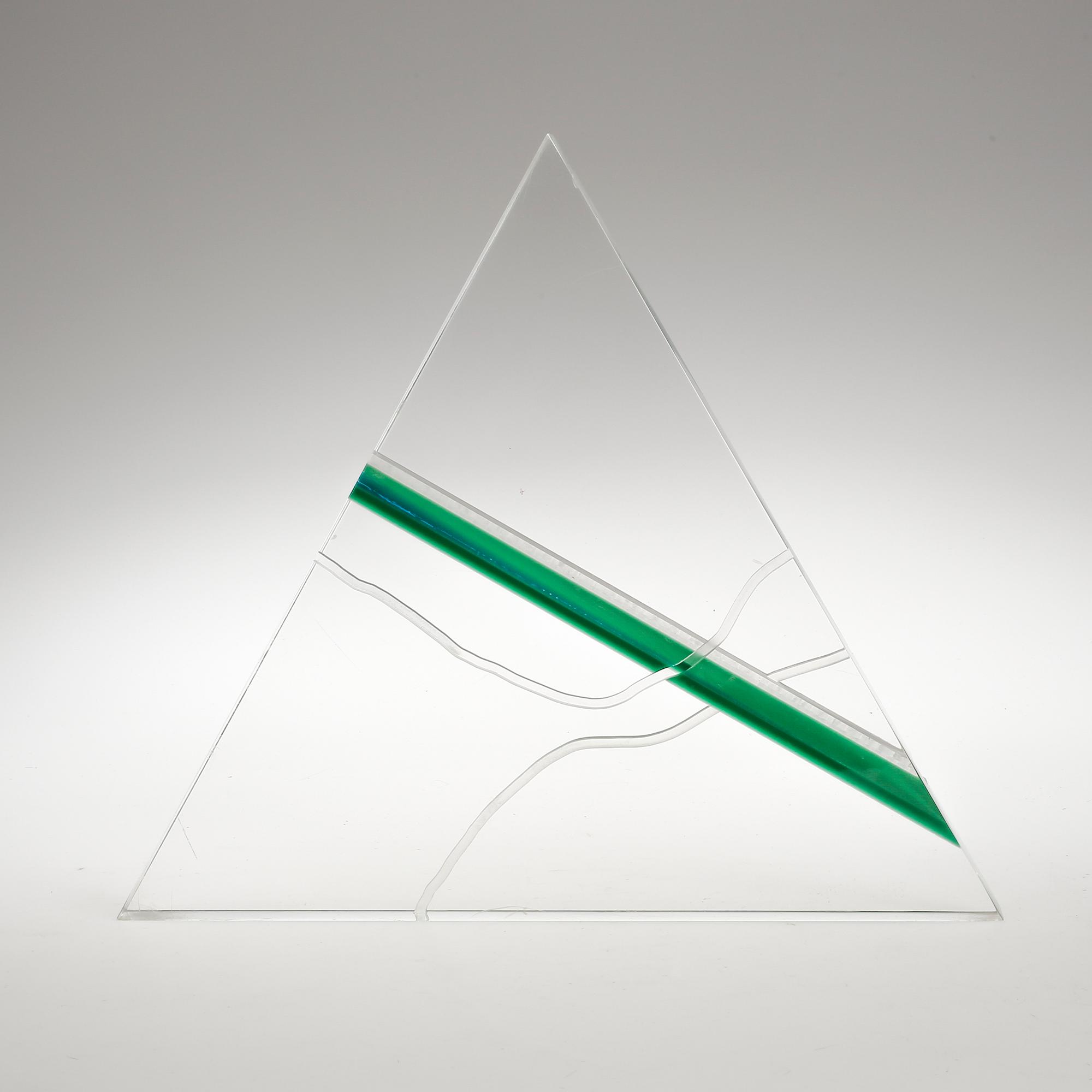 AXEL KNIPSCHILD, multipel, plexiglas. Signerad och daterad 1975.