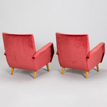 Gio Ponti, a 1950s archairs manufactured by Asko 1957-1959.