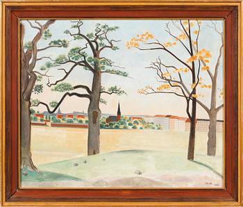 EINAR JOLIN, olja på duk, signerad Jolin och daterad 1926.