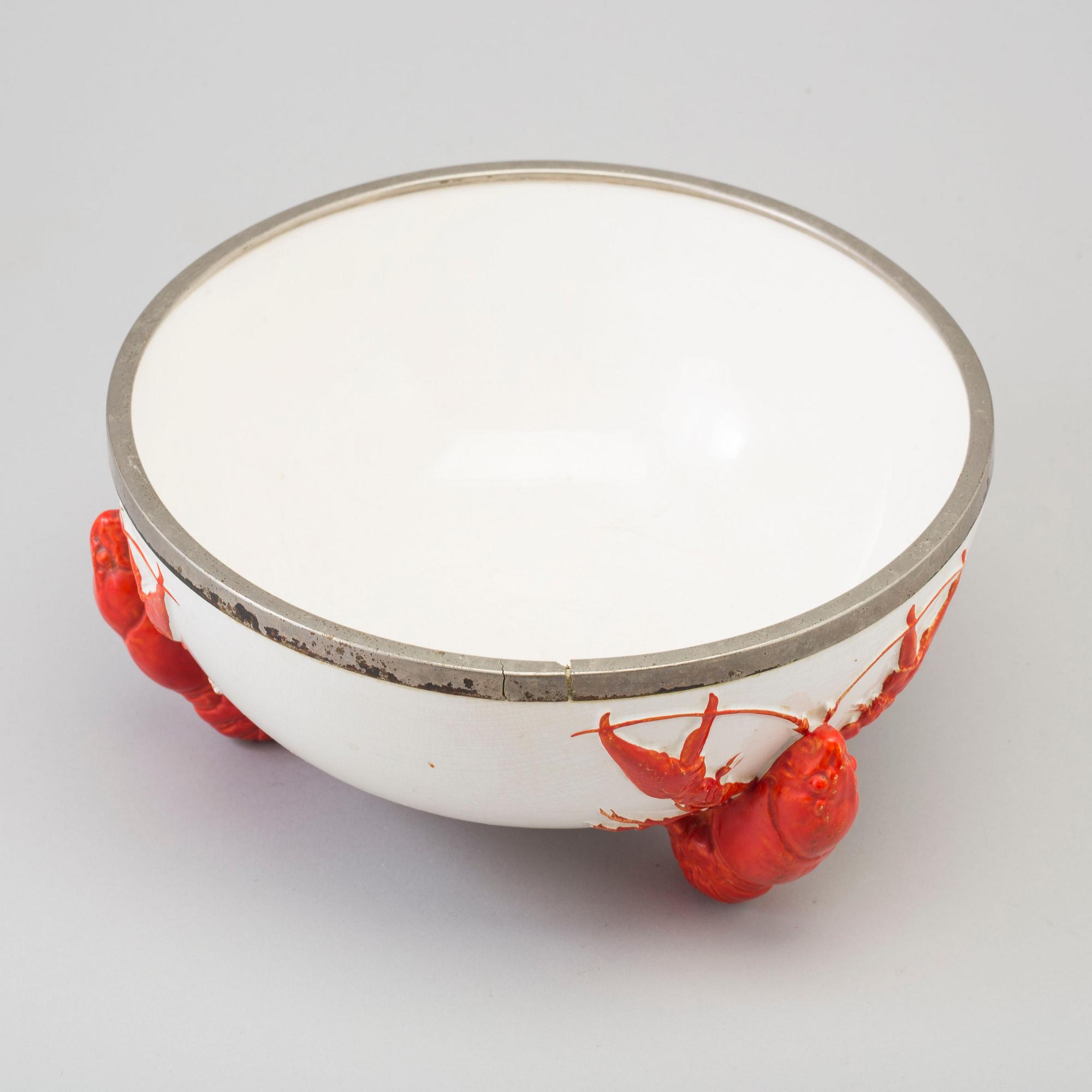 An early 19th crayfish bowl.