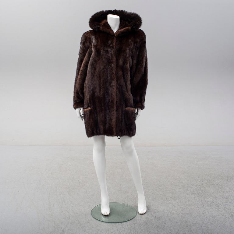 PÄLSJACKA, mink, Södra Päls, Norrköping. Storlek omkring M.