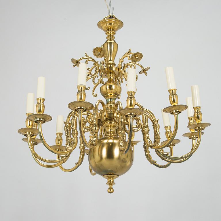 Takkrona, Lysberg, Hansen og Therp 1948. Barockstil.