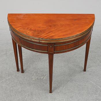 A Directoire games table.