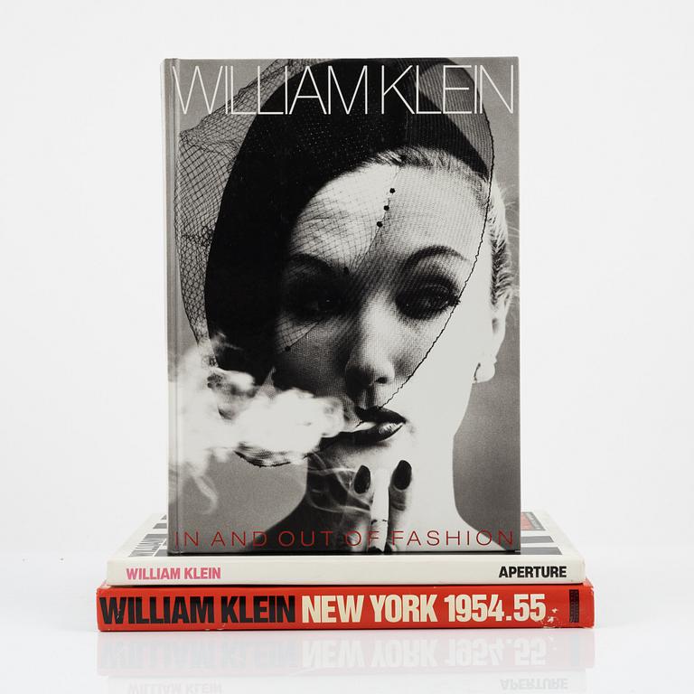 William Klein, 3 fotoböcker.