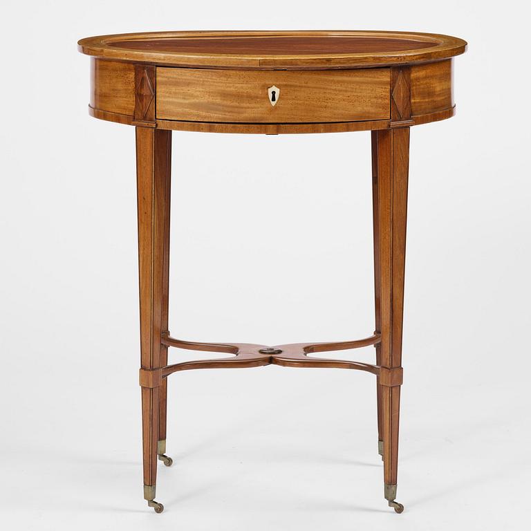 A late Gustavian table.