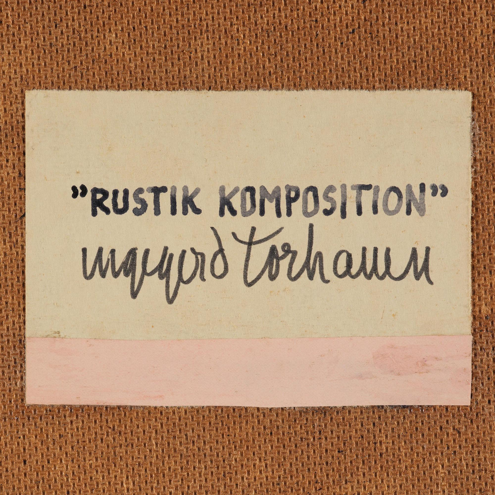 Ingegerd Torhamn, "Rustik komposition".