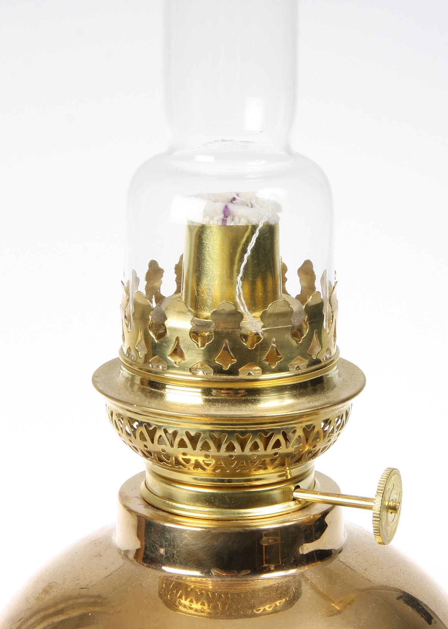 LJUSSTAKE, mässing, Gusum Bruk. 1900-tal.