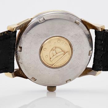 ARMBANDSUR, Omega Constellation, Automatic, guld på stål.