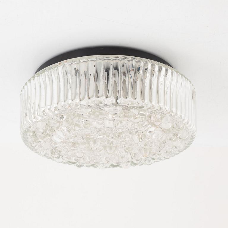 Ceiling lamp, Glashütte Limburg, Germany.