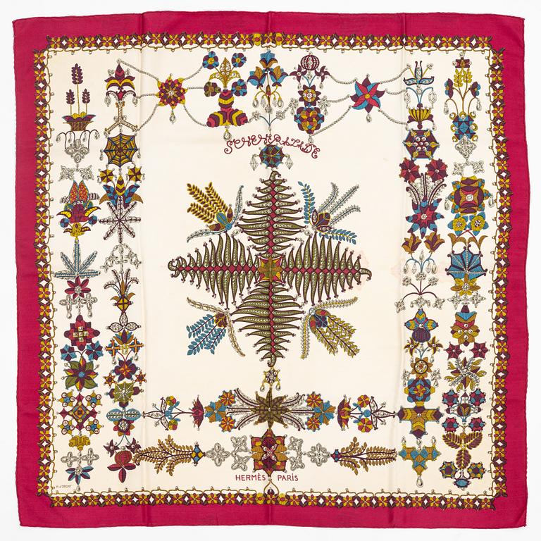 Hermès, scarf, "Scheherazade".