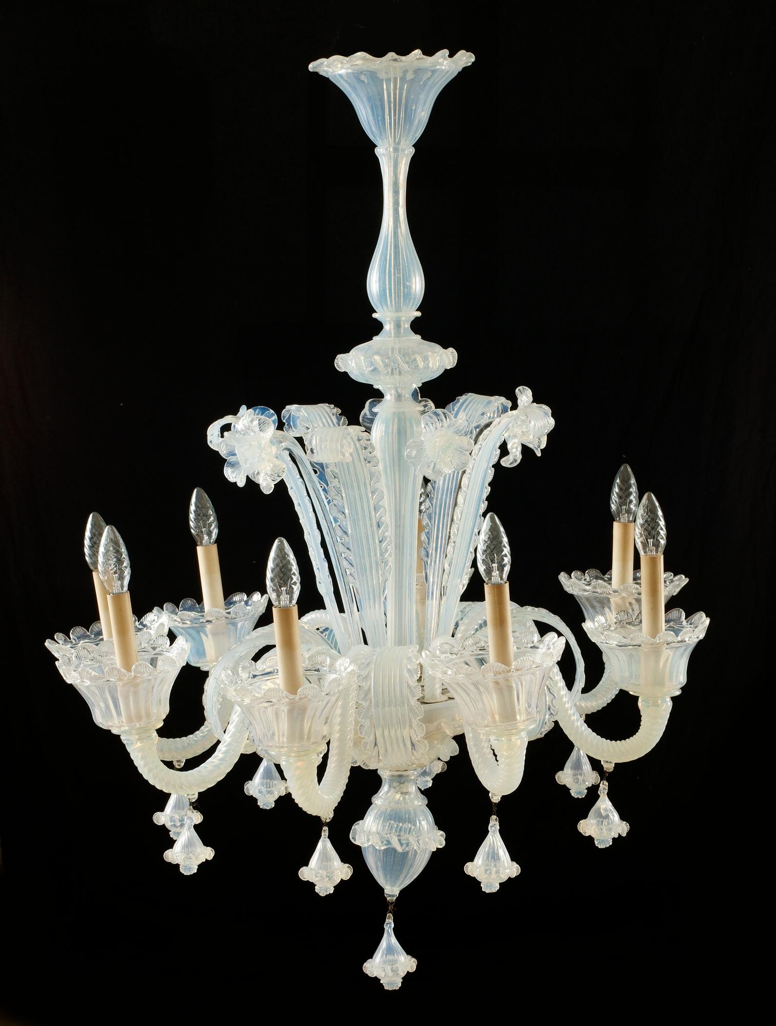 LJUSKRONA för åtta ljus, Venetiansk typ.