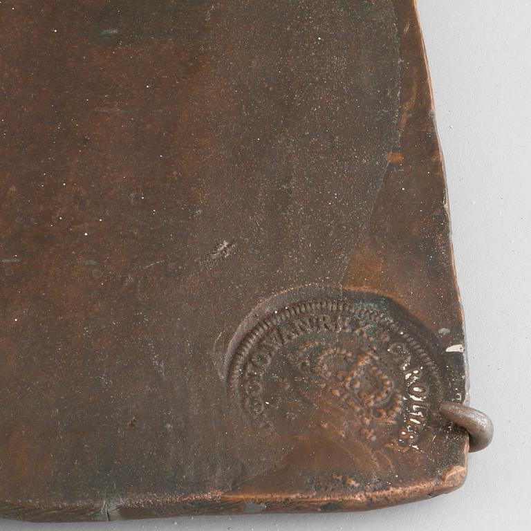 KOPIA AV PLÅTMYNT, 8 daler silvermynt, 1900-tal.