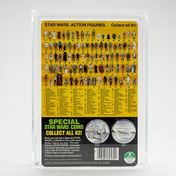 STAR WARS, Amanaman POTF 92 back AFA85 Y-NM+, Kenner 1985.