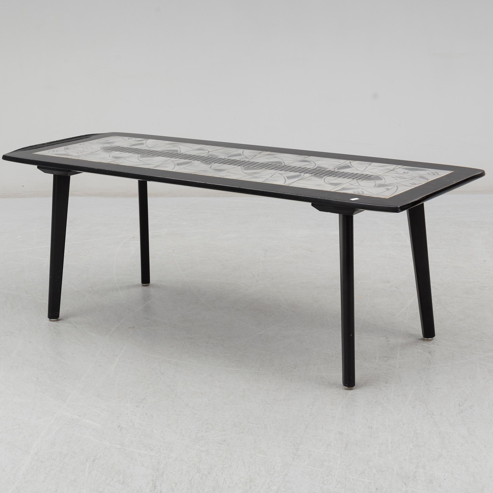 SOFFBORD, 1950/60-tal, signerat Edmund.