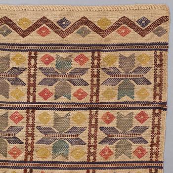 Märta Måås-Fjetterström, MÄRTA MÅÅS-FJETTERSTRÖM, DRAPES, 1 pair, "Element", flat weave, ca 226,5 x 71 cm each.