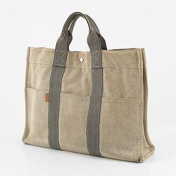 Hermès, "Fourre Tout" canvas bag.
