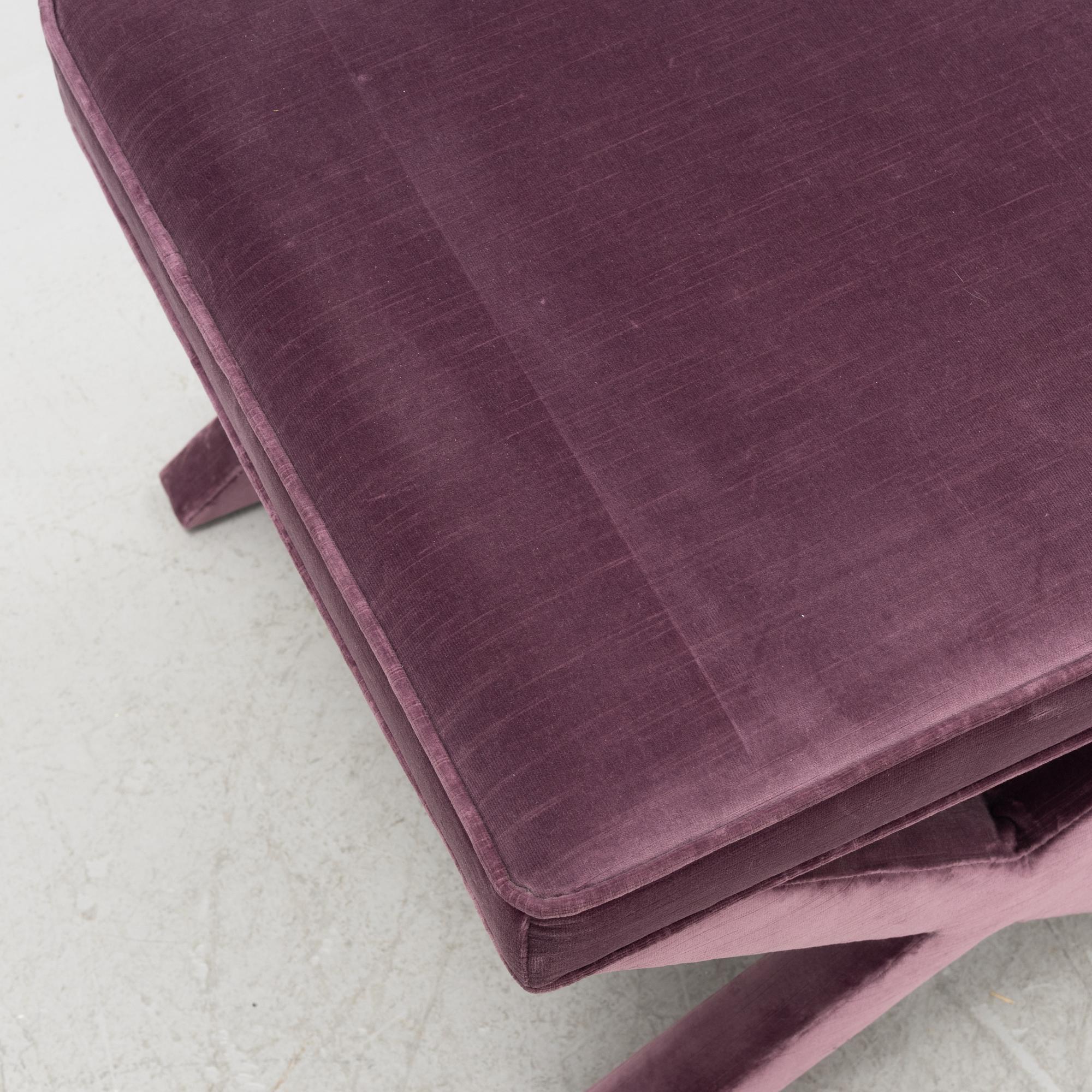 Pallar, ett par, "X-Bench", Jonathan Adler, USA, 2000-tal.