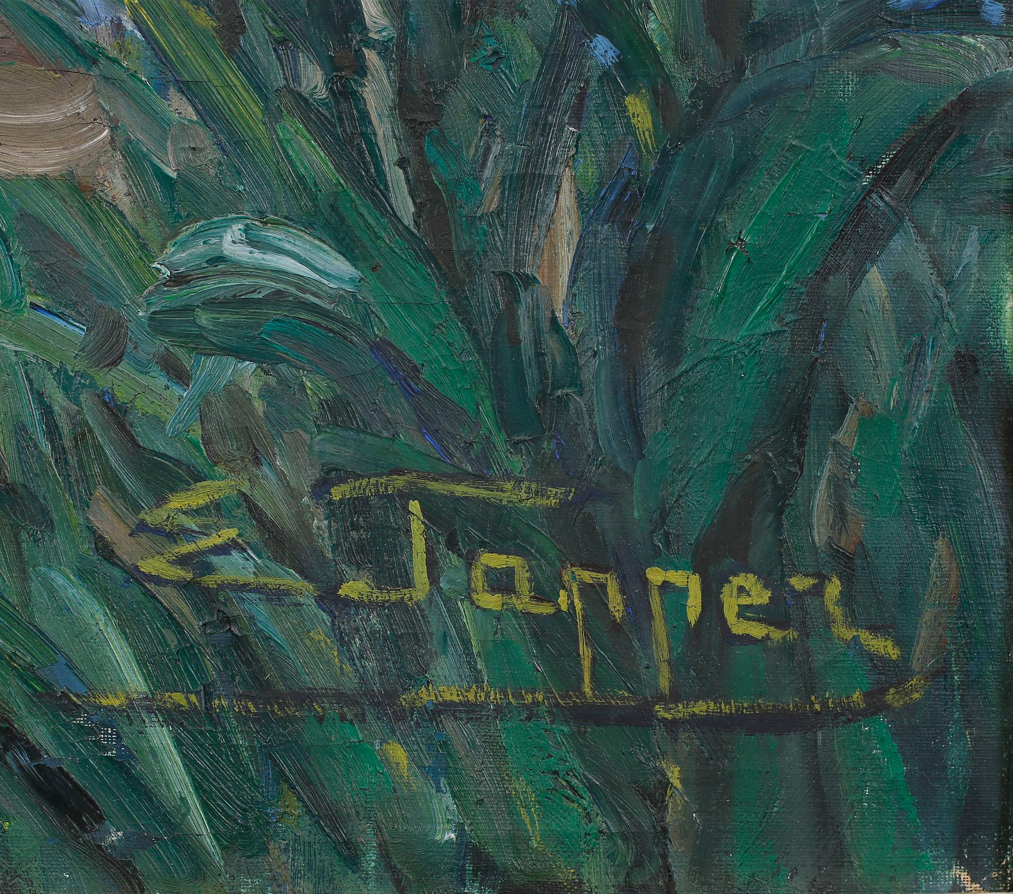 EINO TANNER, a signed oil on canvas.