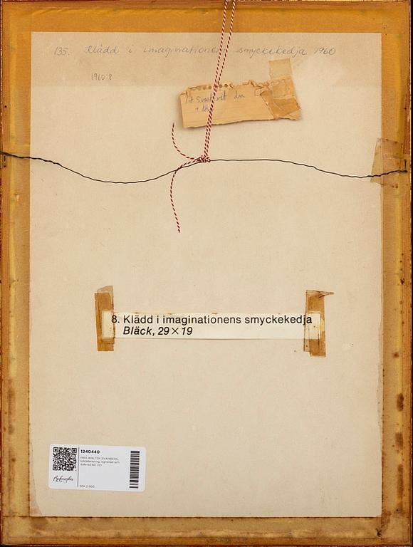 MAX WALTER SVANBERG, bläckteckning, signerad och daterad 60.