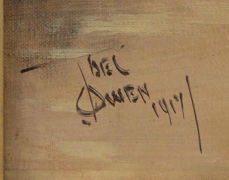 Joel Owen, (Francis E Jamieson), Vuoristomaisema ylhäältä.