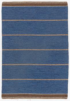 Rug, flat weave, 20th century, approx. 243 x 166 cm.