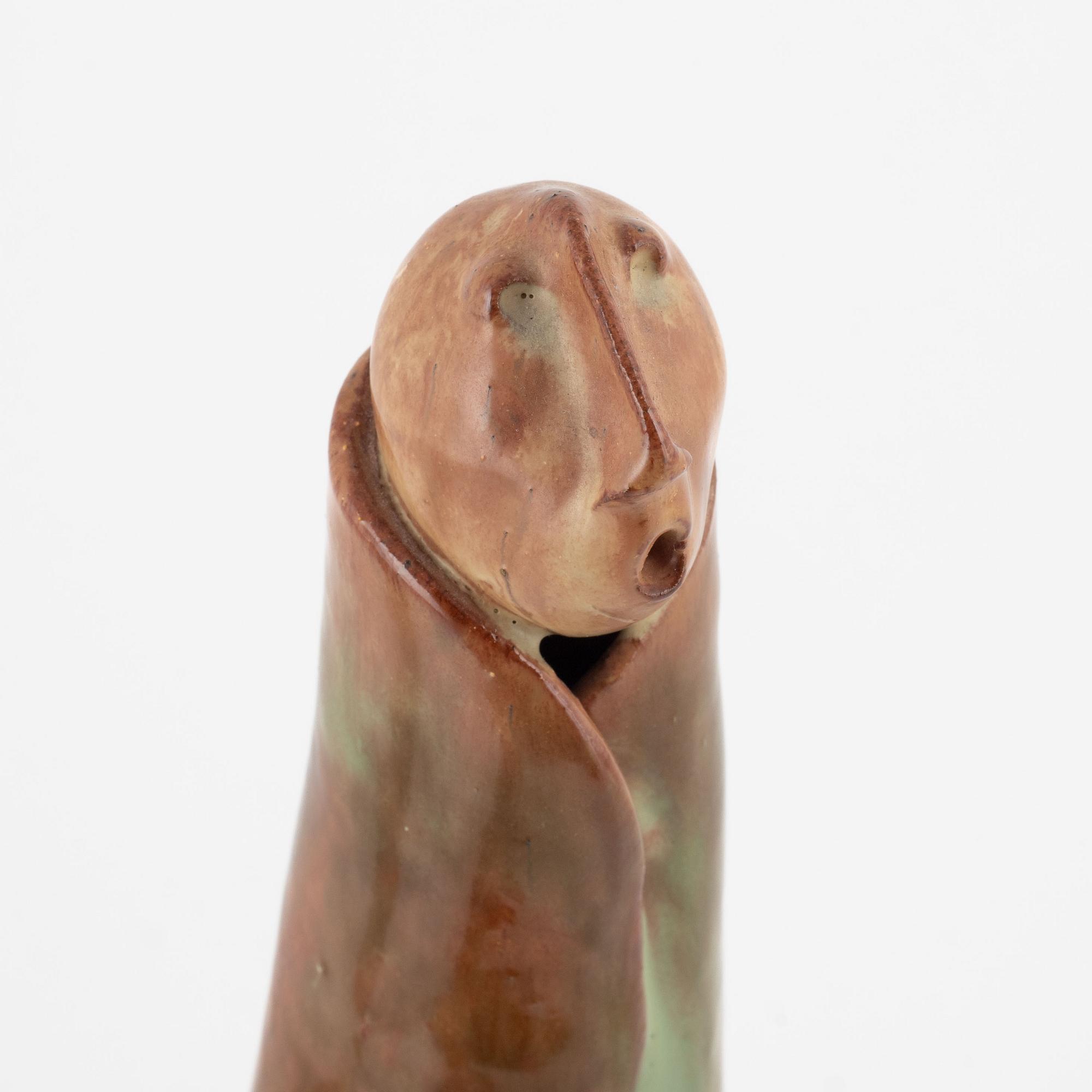 Boris Stojkov, skulptur, lergods, 1977.