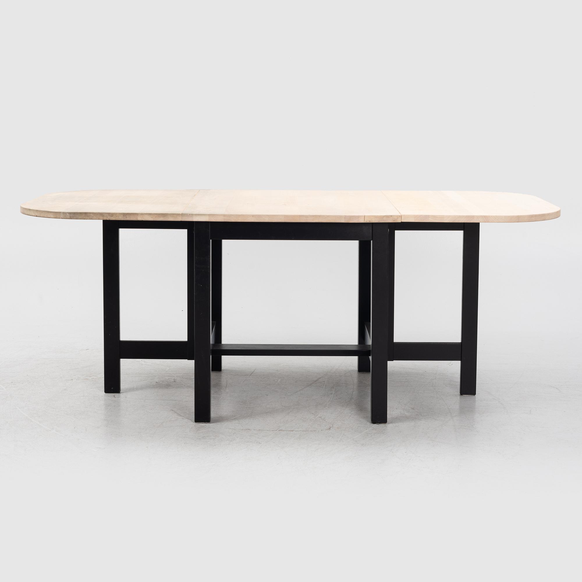 Nils-Göran Gustafsson, a 'Björka' gateleg table from Stolab.