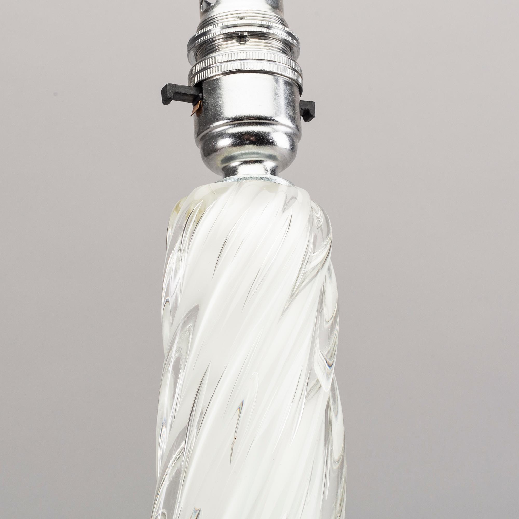 Barovier et toso, bordslampa Murano Italien 1950-tal.