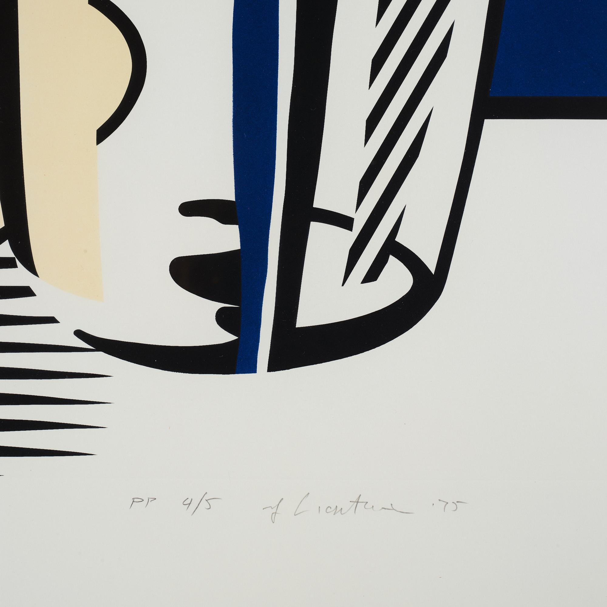 Roy Lichtenstein, "Before the Mirror".