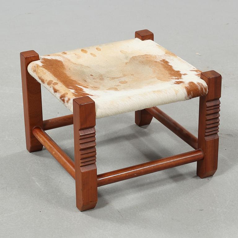 A stool by JOHN KANDELL, "Pax", for Källemo, fourth quarter of the 20th century.