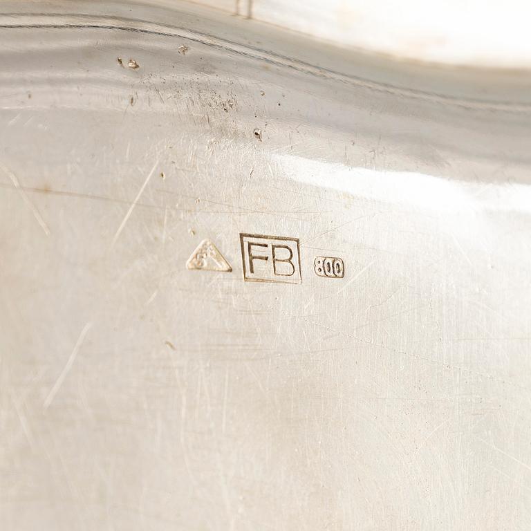 Bricka, silver, Tjeckoslovakien 1929-1941.