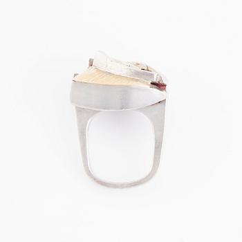 Rey Urban, a sterling silver ring, Stockholm 1981.