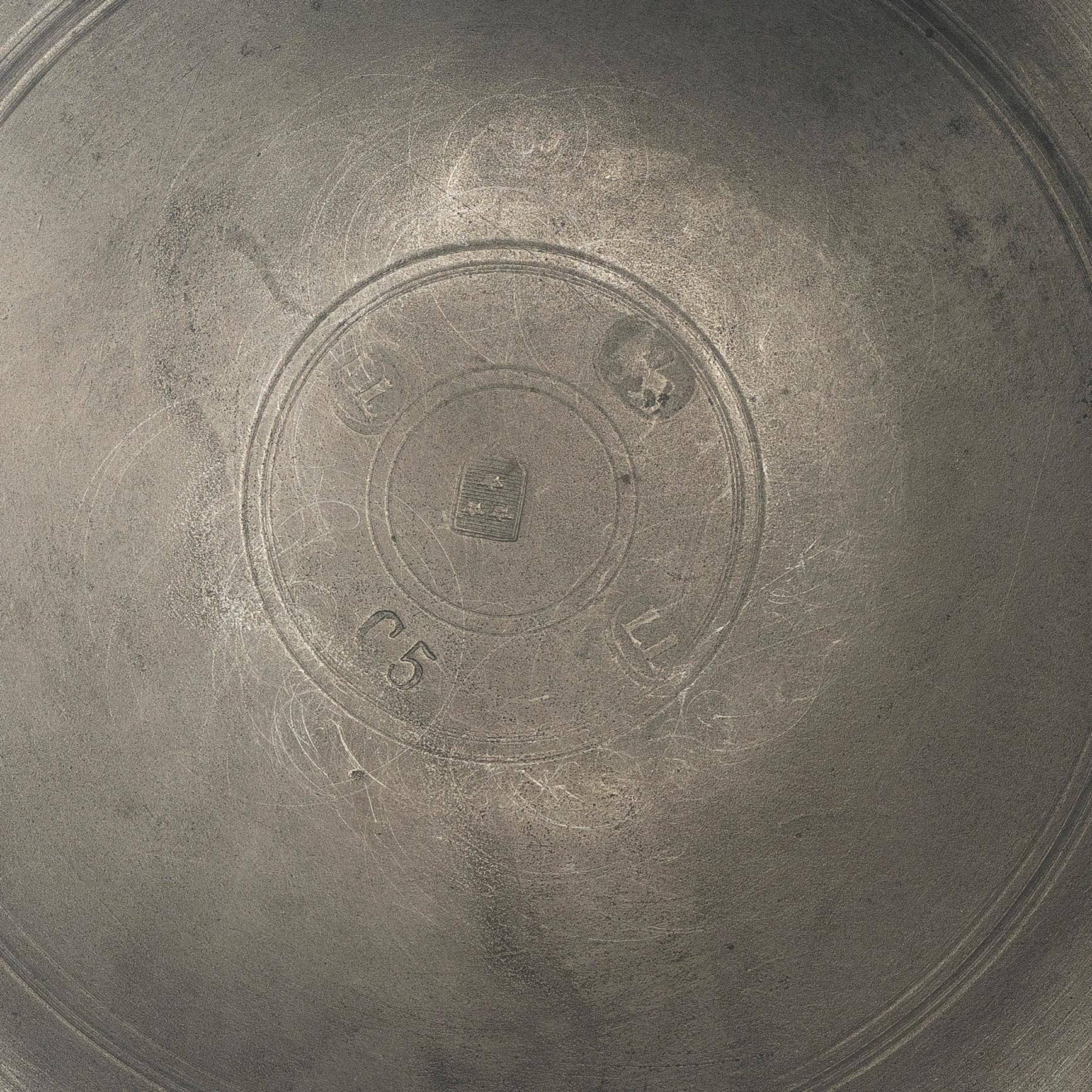 Measuring vessel, jug by Lars Lövgren, Uppsala, 1857.