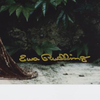 Ewa Rudling, fotografi av Nastassja Kinski, signerad.