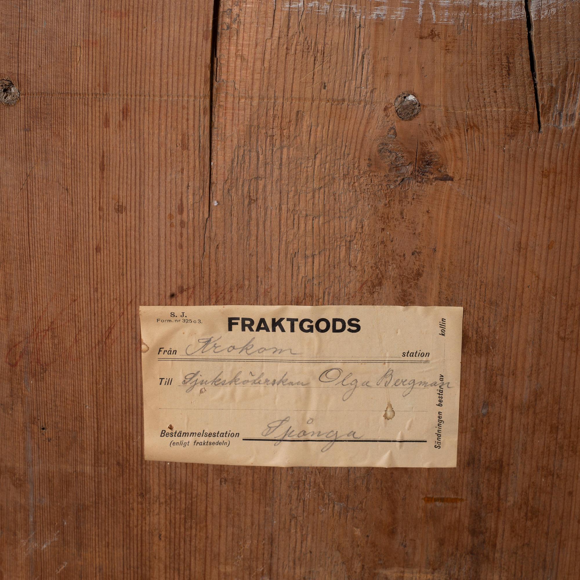 Skänk, allmoge, Jämtland, sent 1700- / tidigt 1800-tal.