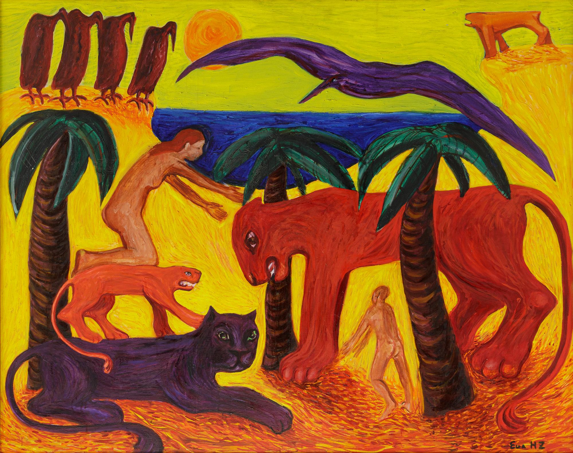 Eva Zettervall, In the jungle.