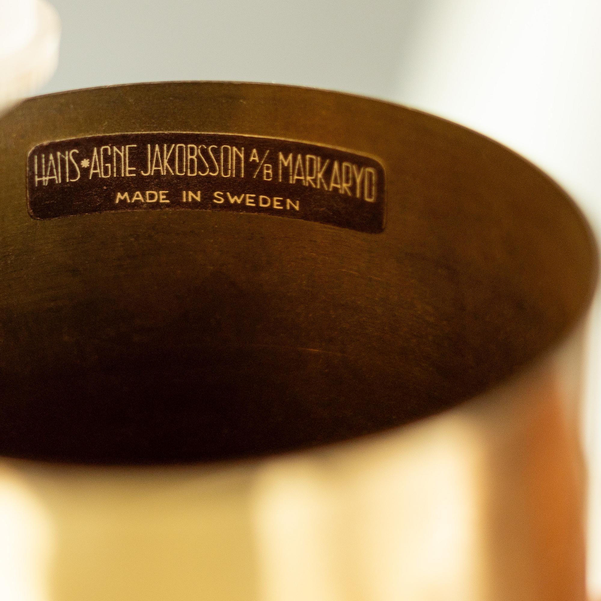 Hans-Agne Jakobsson, Ceiling lamp, Markaryd, 1960s.