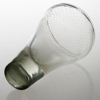 GUNNEL NYMAN, VAS, glas, signerad G. Nyman Nuutajärvi, Notsjö.