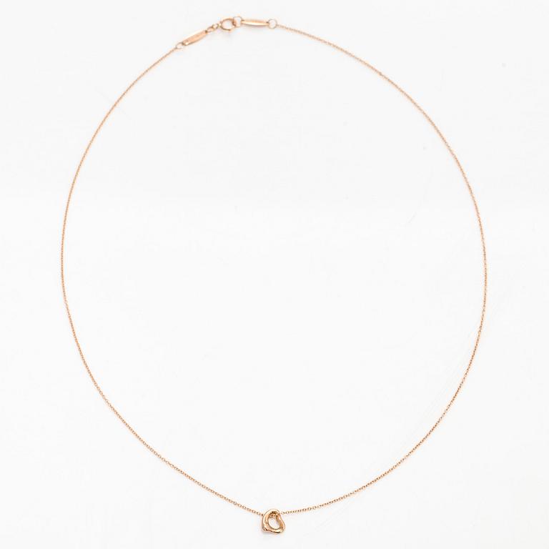Tiffany & Co, necklace, "Open Heart", 18K gold.
