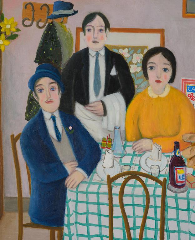 Lennart Jirlow, At the restaurant.