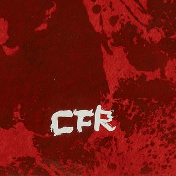 Carl Fredrik Reuterswärd, mixed media on paper, signed CFR.