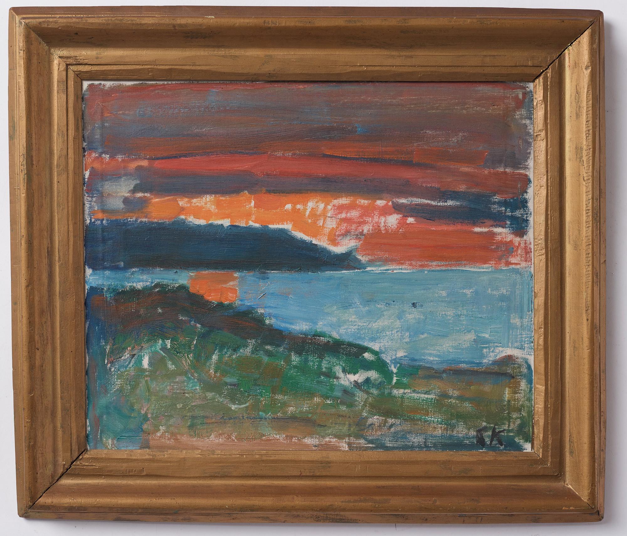 Carl Kylberg, "Aftonens ljus och mörker".