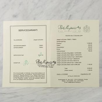 JAEGER-LeCOULTRE, Memovox, wristwatch, 37 mm,