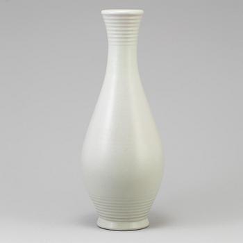 A mid 20th century Ewald Dahlskog faience floor vase from Bo Fajans.