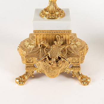 A pair of Louis XVI-style candelabra, 21st Century.