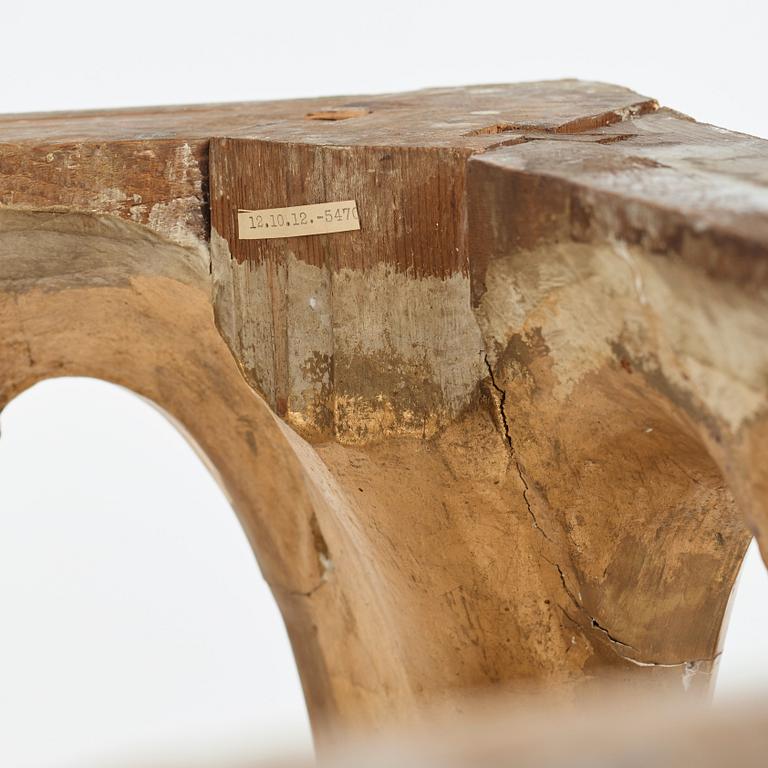 A Swedish Royal Rococo mid 18th century table, belonged to Lovisa Ulrika (Queen of Sweden 1751-1771).