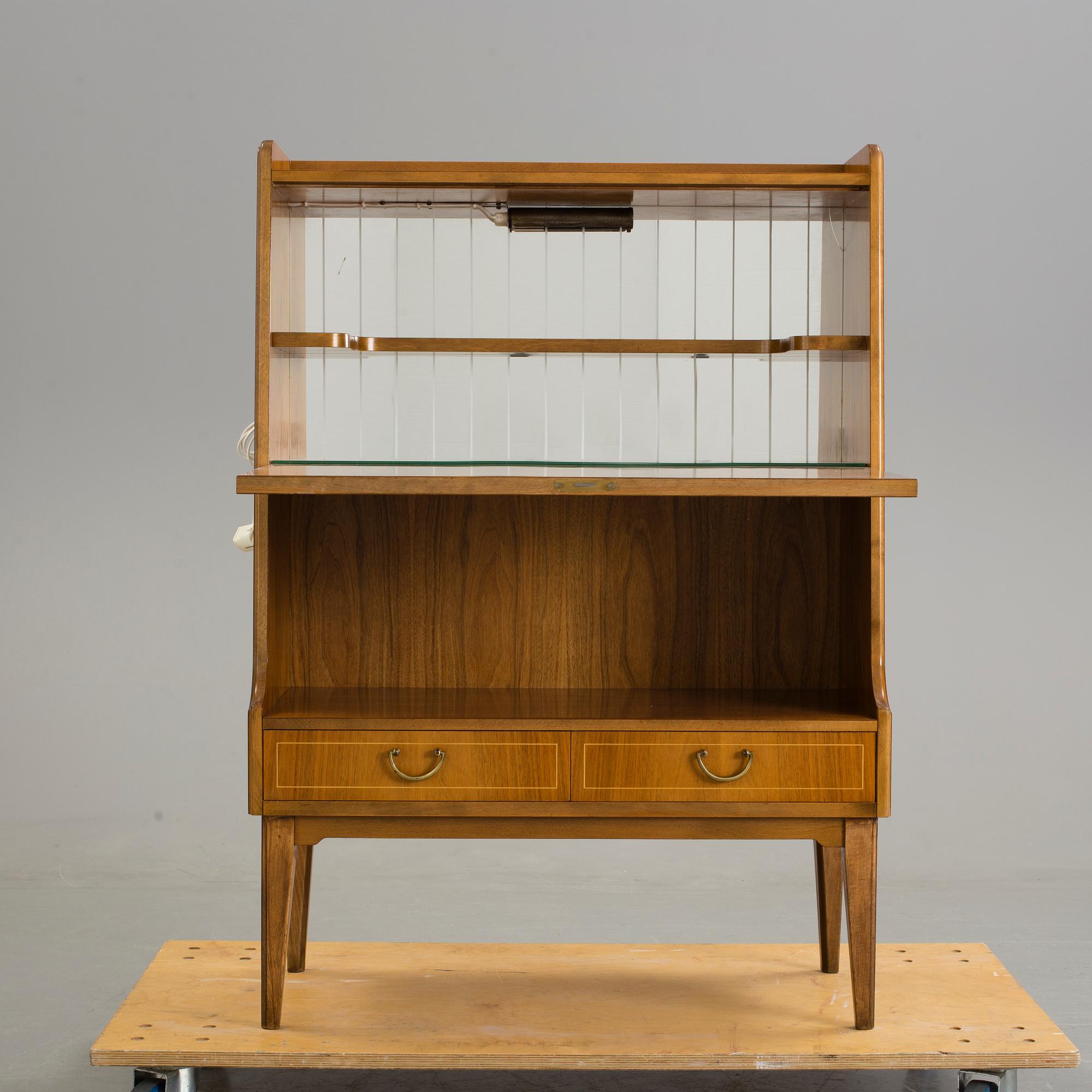 BARSKÅP, teak, 1960-tal.